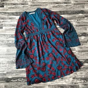 Abercrombie and Fitch Floral V- Neck Dress
